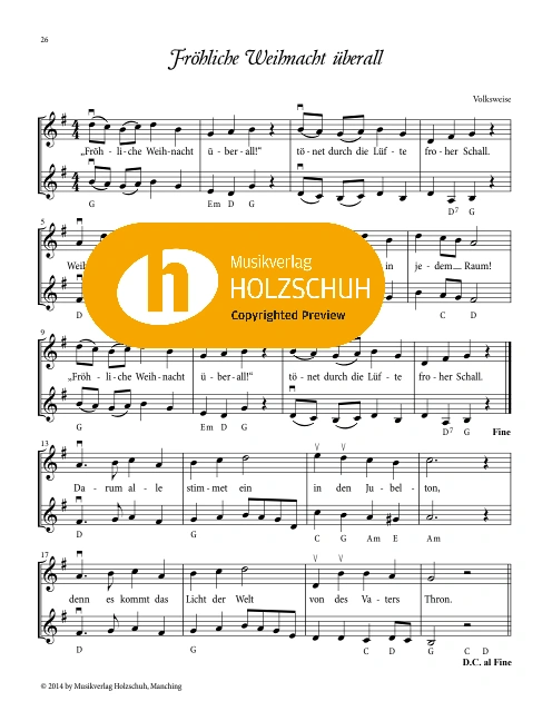 Fröhliche Weihnacht überall